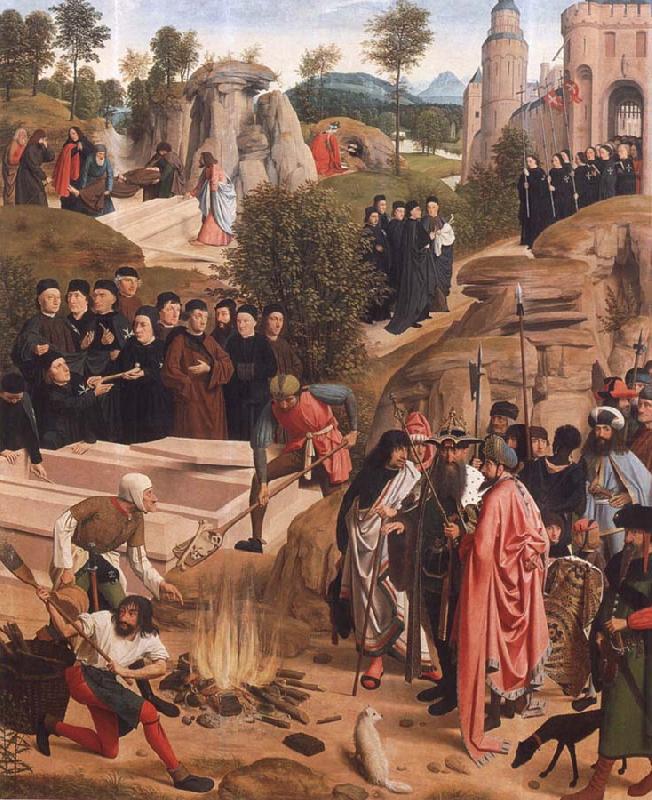 Geertgen Tot Sint Jans The fate of the earthly remains of St Fohn the Baptist china oil painting image